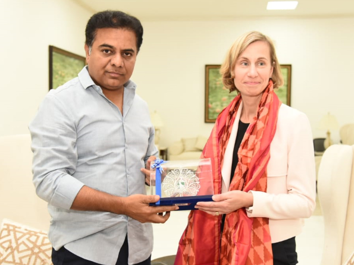 Canada Consul General meets KTR