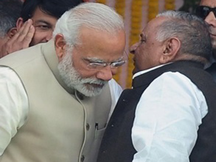 Narendra Modi pitches for majority govt