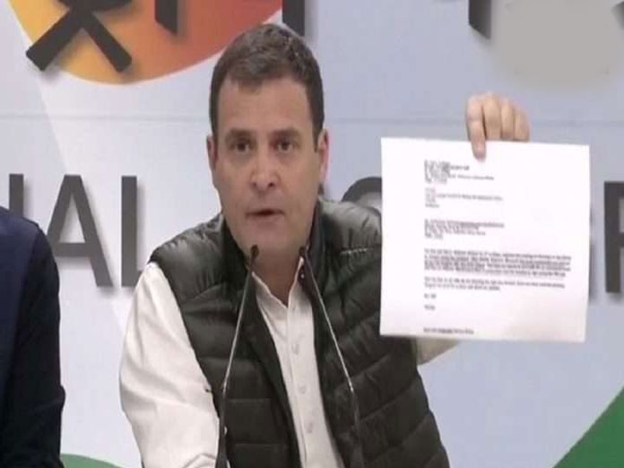 PM acted as Ambanis middleman in Rafale, committed treason: Rahul Gandhi