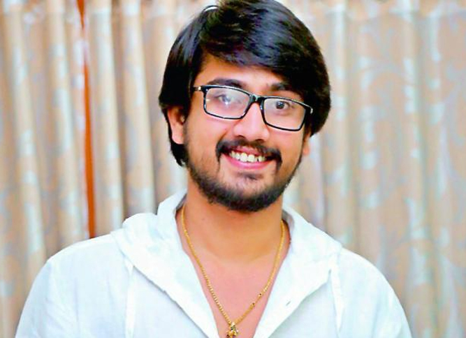 Raj Tarun with popular music director