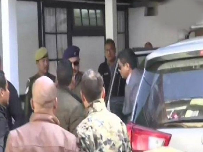 Rajeev Kumar arrives at CBI office for 5th day of interrogation in Shillong