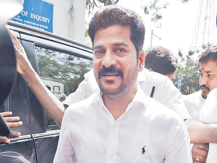 ED officials are quizzing Revanth Reddy on second day too to seek clarifications