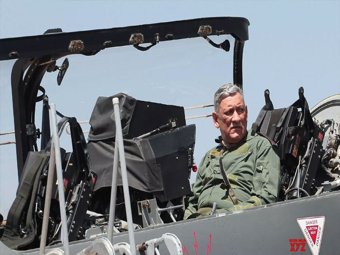 Army chief flies in HALs Tejas, hails fighter