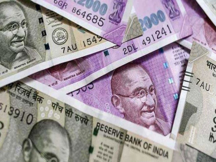 Rupee falls 20 paise against dollar in early trade