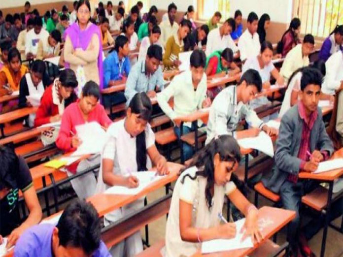 15,733 senior inter students take exam on day 1