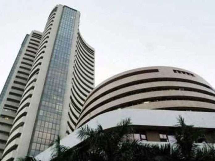 Sensex topples 350 points; Nifty below 10,800