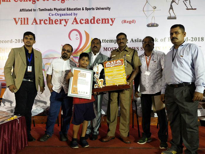 8 years old Archery player selected for IFAA