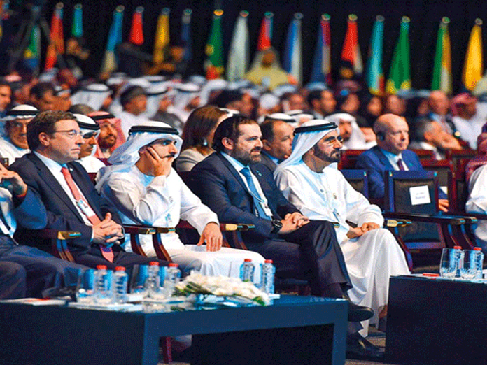 World leaders discuss future of global economy at Dubai summit