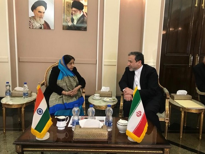 Enough is enough, says Iran Dy FM during meet with Swaraj on terrorism