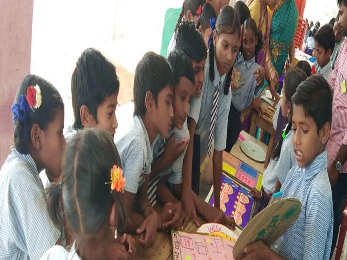 TLM Mela at Thimmajipally school draws huge crowds