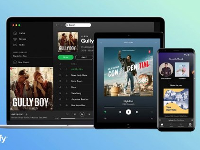 Spotify went live in India