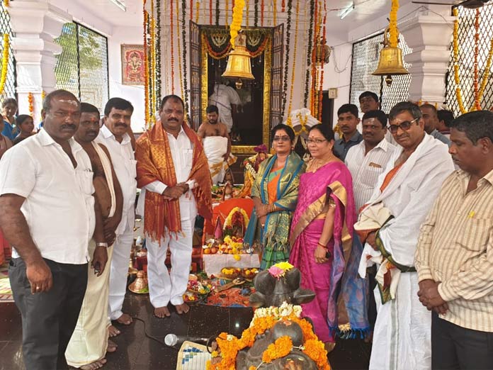 12th anniversary fete of temple celebrated