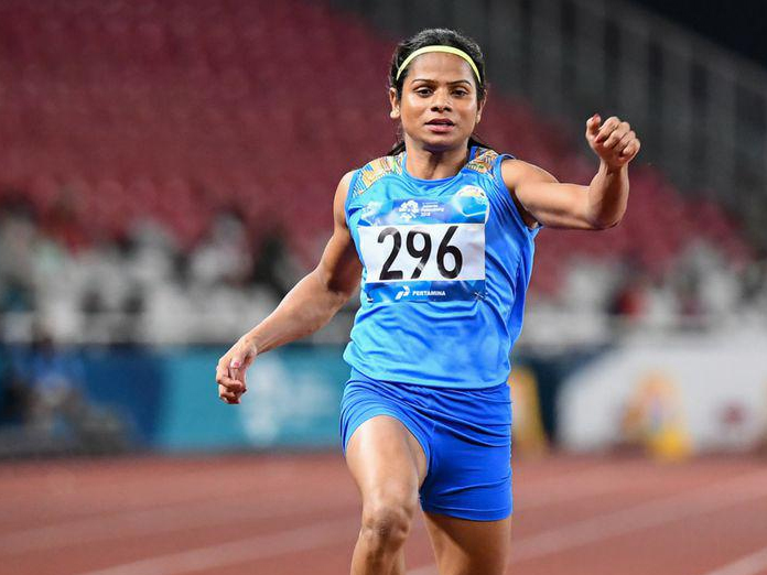 Dutee Chand dashes to win 200m race