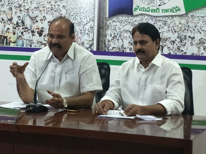 YSRCP leaders say they are ready for open debate with Minister Atchannaidu