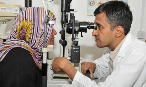 Free eye check-ups for women today
