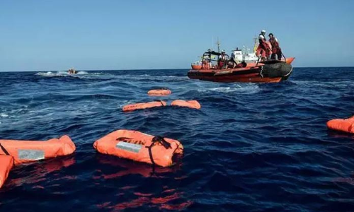 Two children die as migrant boat sinks off Greek island