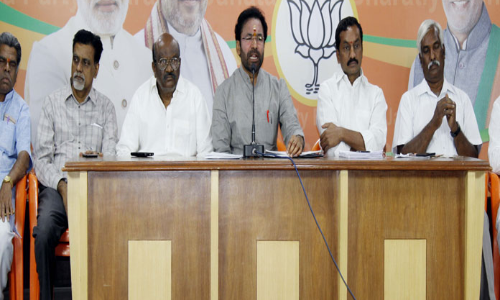 Voting for TRS in LS polls no use: Kishan Reddy