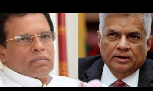 Lanka PM Wickremesinghe, President Sirisena at loggerheads over war crime probes