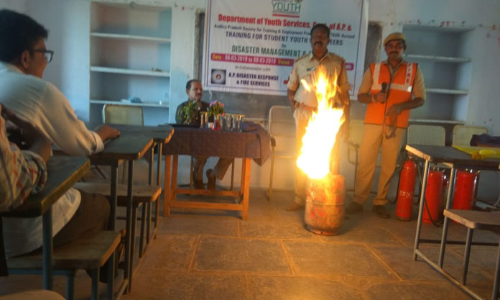 Disaster management first aid training to SNSR College students concludes