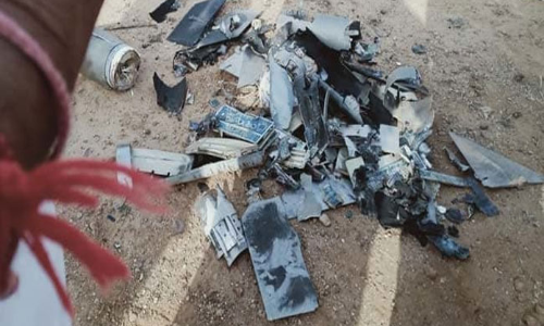Pakistani drone shot down in Rajasthan