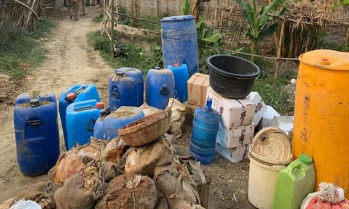 Bihar: Illicit liquor factory busted in Muzaffarpur