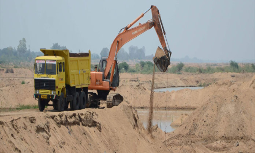 UP: Government official booked for aiding sand mining mafia