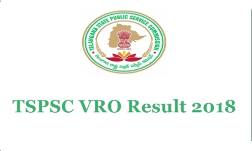 TSPSC releases VRO final result 2018