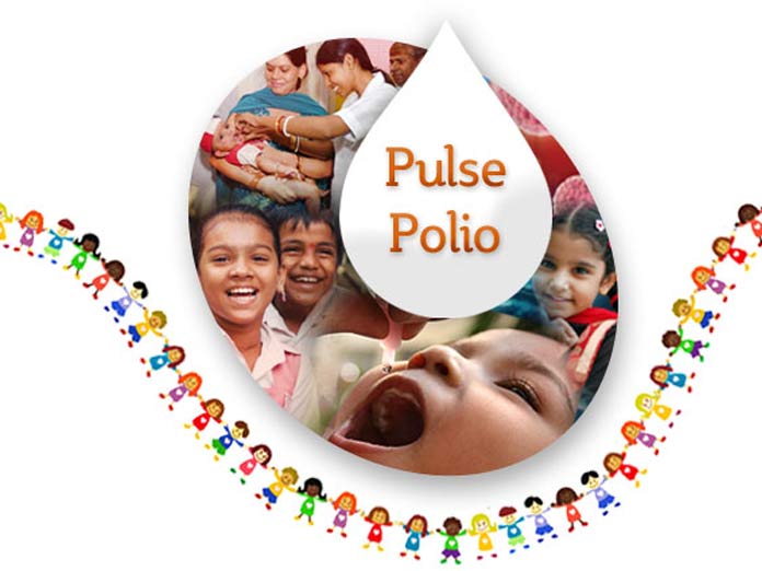 Pulse Polio drive in city on March 10