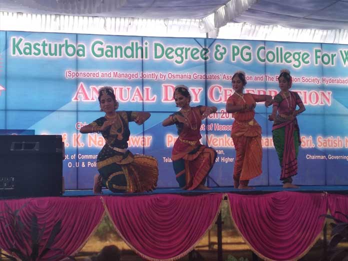 Annual day celebrated at Kasturba College