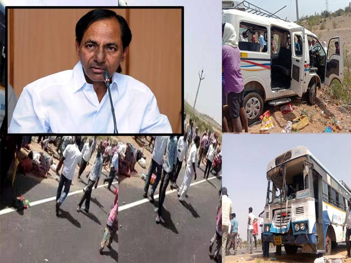 CM expresses shock over Nalgonda road accident