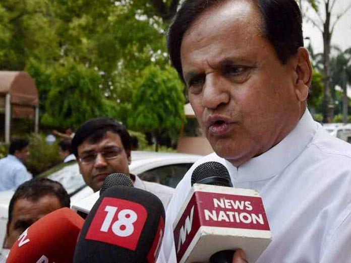 Ahmed Patel raises questions on Election Commission not announcing Lok Sabha poll dates