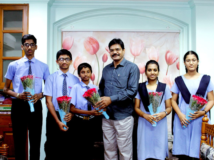 Bhashyam students excel in Maths Olympiad