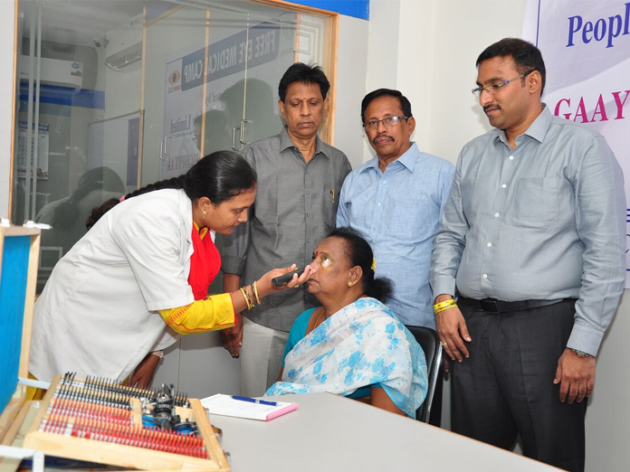 3-day free eye check-up camp inaugurated in Vijayawada