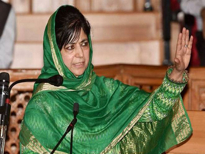 Patriotism hasnt even spared skies: Mufti on Air India’s ‘Jai Hind’ directive