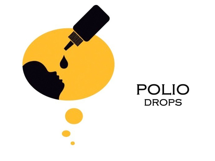 Polio drops to children below 5 yrs from mar 10