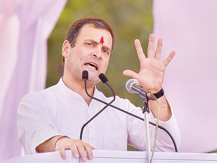 One chowkidar has defamed all others: Rahul’s swipe at PM