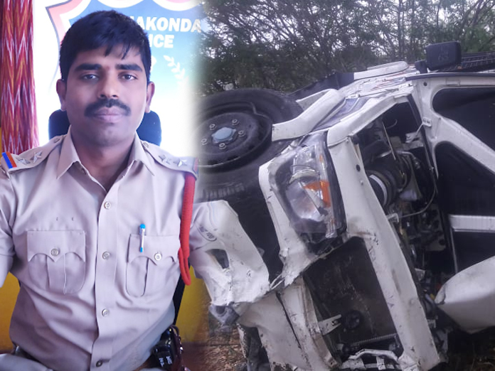 Bhudanpochampally SI injured in road accident