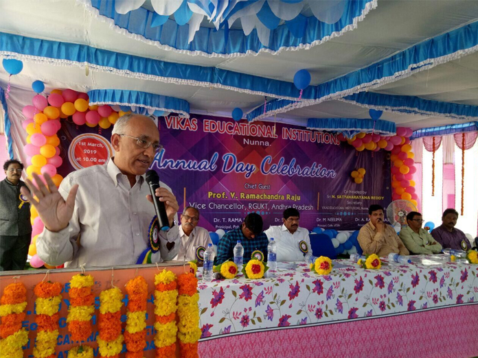Annual day held at Vikas institutions at Nunna near Vijayawada