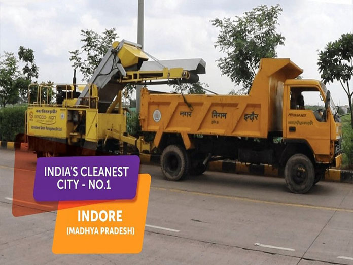 Indore gets cleanest city tag for third straight year