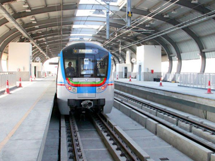 Metro works at Hitec City to end in 10 days
