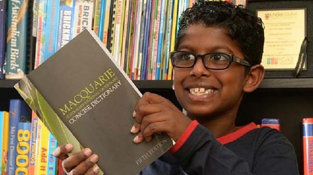 The Great Australian Spelling Bee winner is Indian origin boy