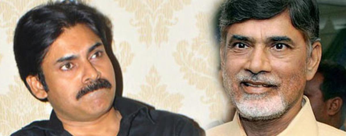 Pawan Kalyan thanks Chandrababu for halting land acquisition