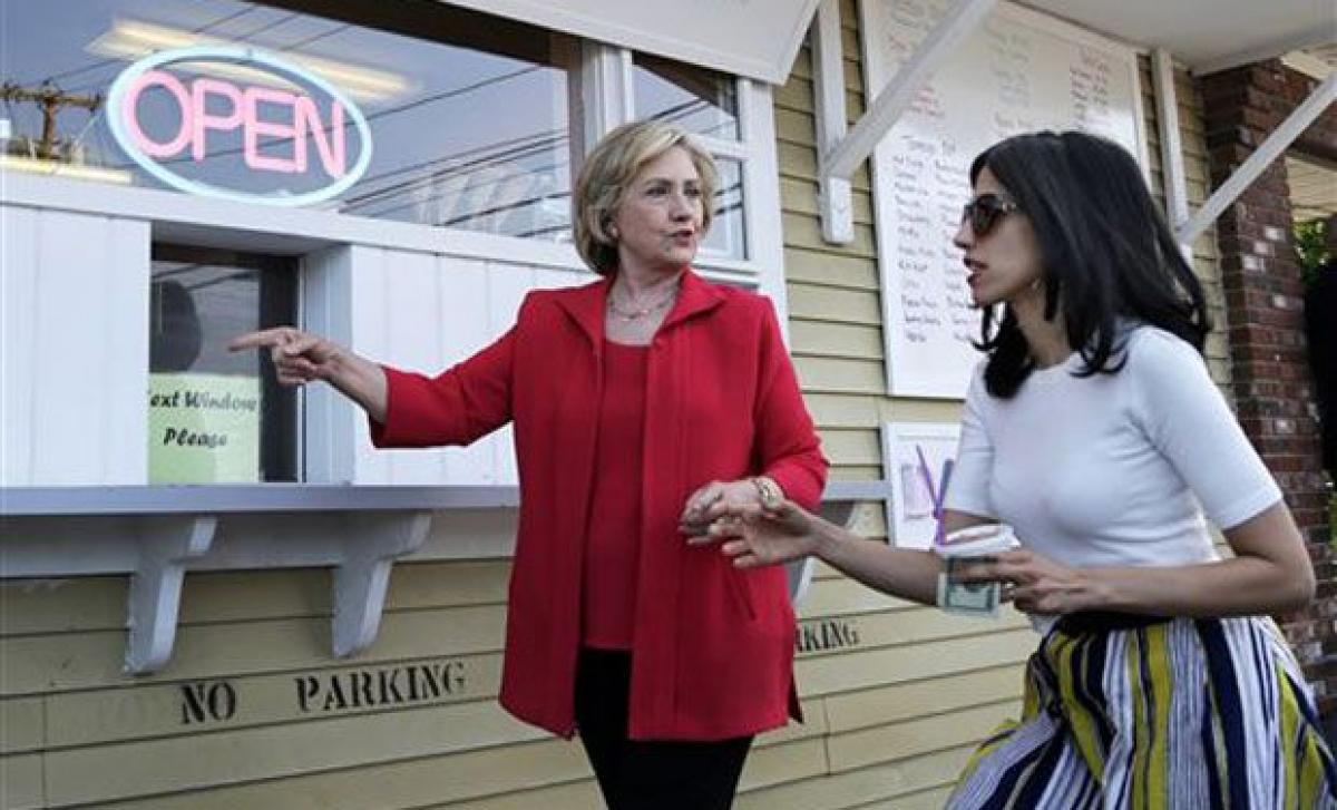 Indian-origin Huma Abedin highest paid staffer in US presidential campaign