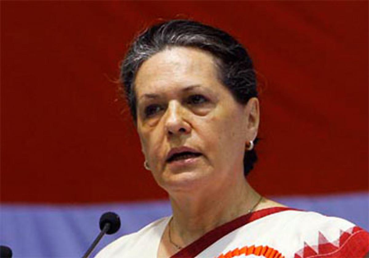 Sonia arrives in Rae Bareli on two-day visit