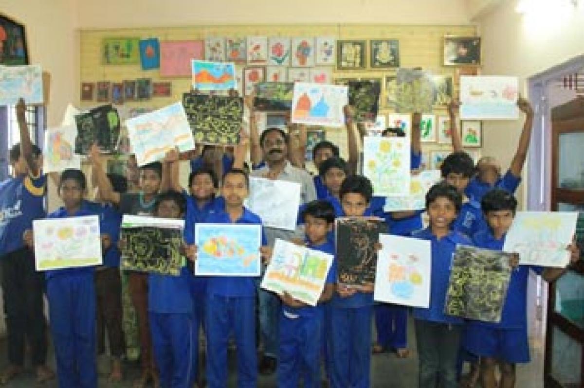 Art training program for SKCV students