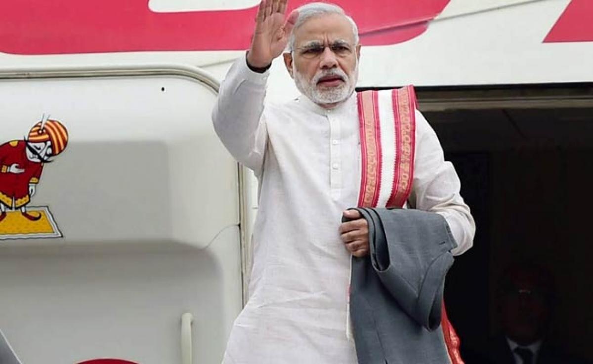 Modi leaves for SCO summit in Tashkent