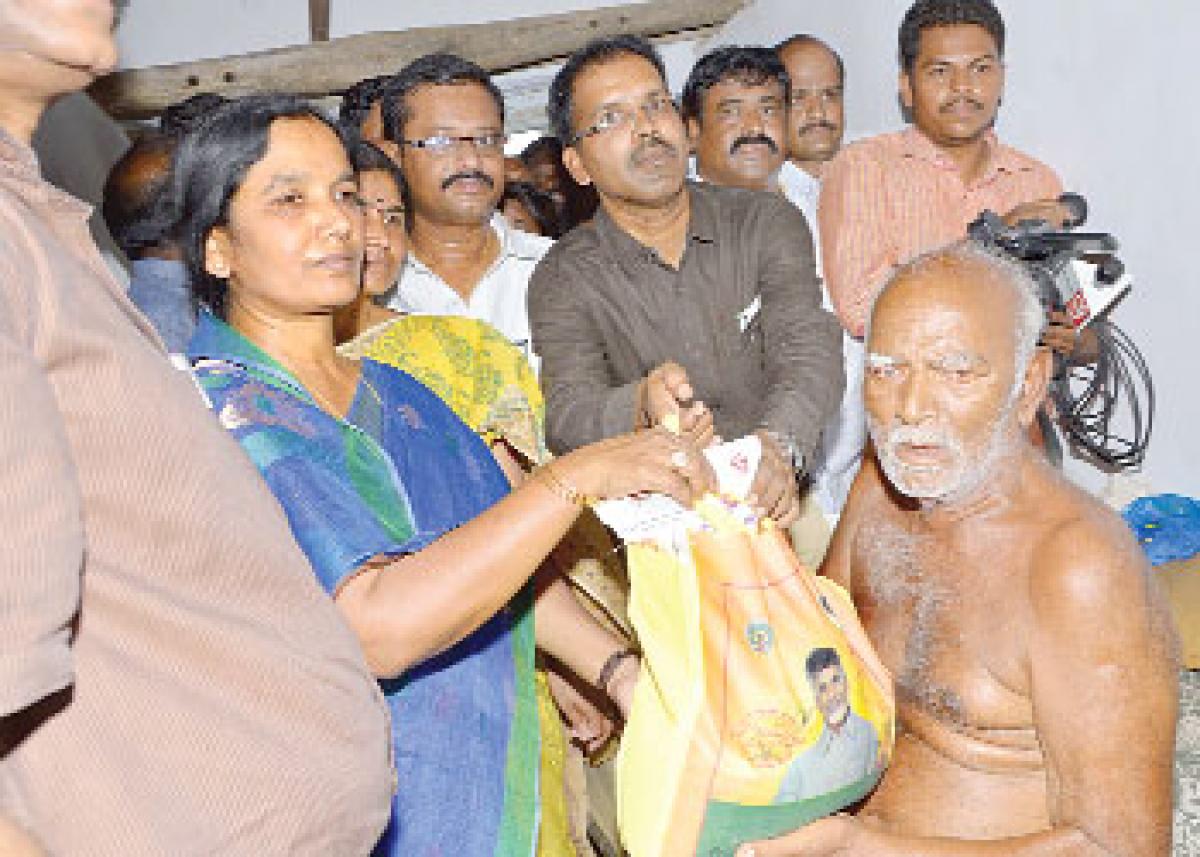 Ration at doorstep programme for old, infirm, says Sunitha