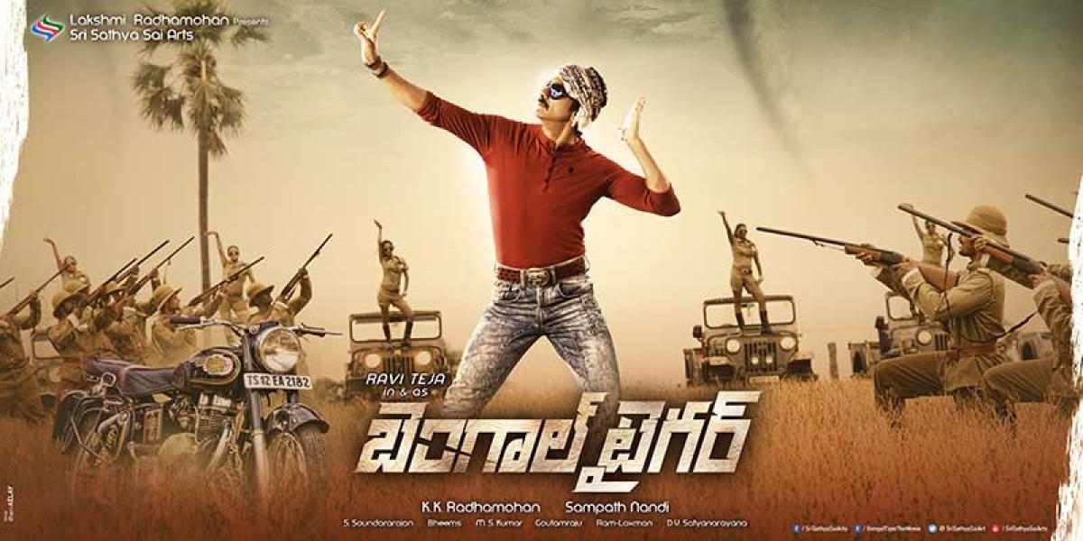 Ravi Tejas Bengal Tiger first weekend box office collections