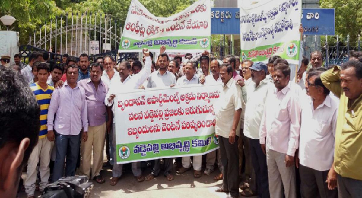 Action against complex builders demanded.