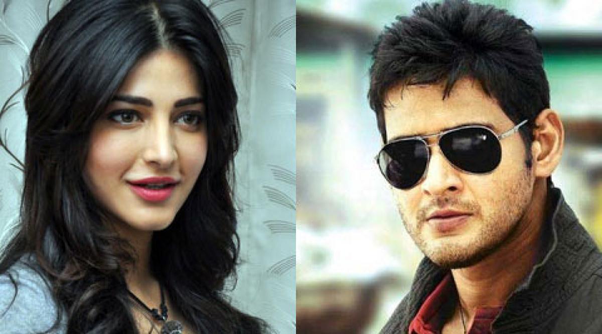 Shruti Haasan calls Mahesh Babu - one of the most handsome men